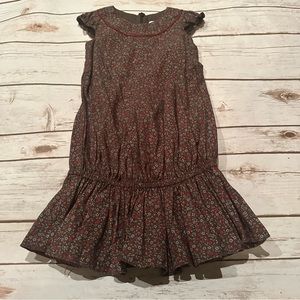 Neige brown floral dress